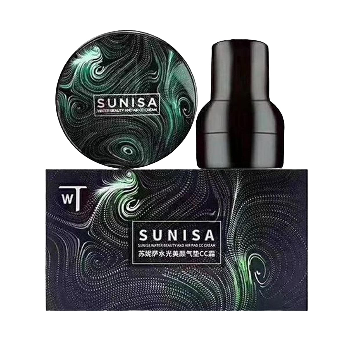 SUNISA foundation Base Original 3 In 1 | Air Cushion CC & Bb Cream