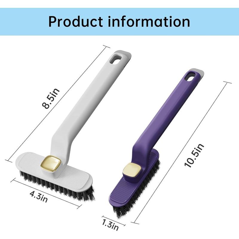 Multi-Function Rotating Crevice Cleaning Brush, 360° Deep | Ideal for Home, Kitchen & Bathroom