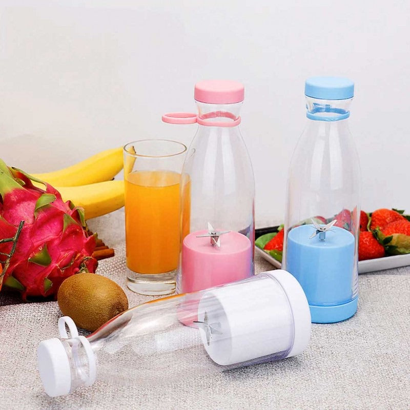 Glass Bottle Portable USB Juicer Rechargeable