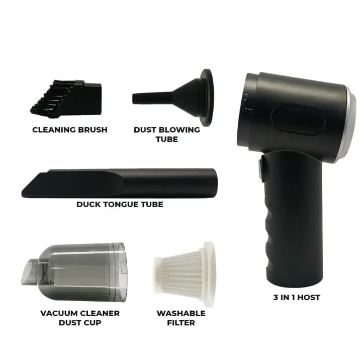 3 In 1 Portable Vacuum Cleaner Duster Blower